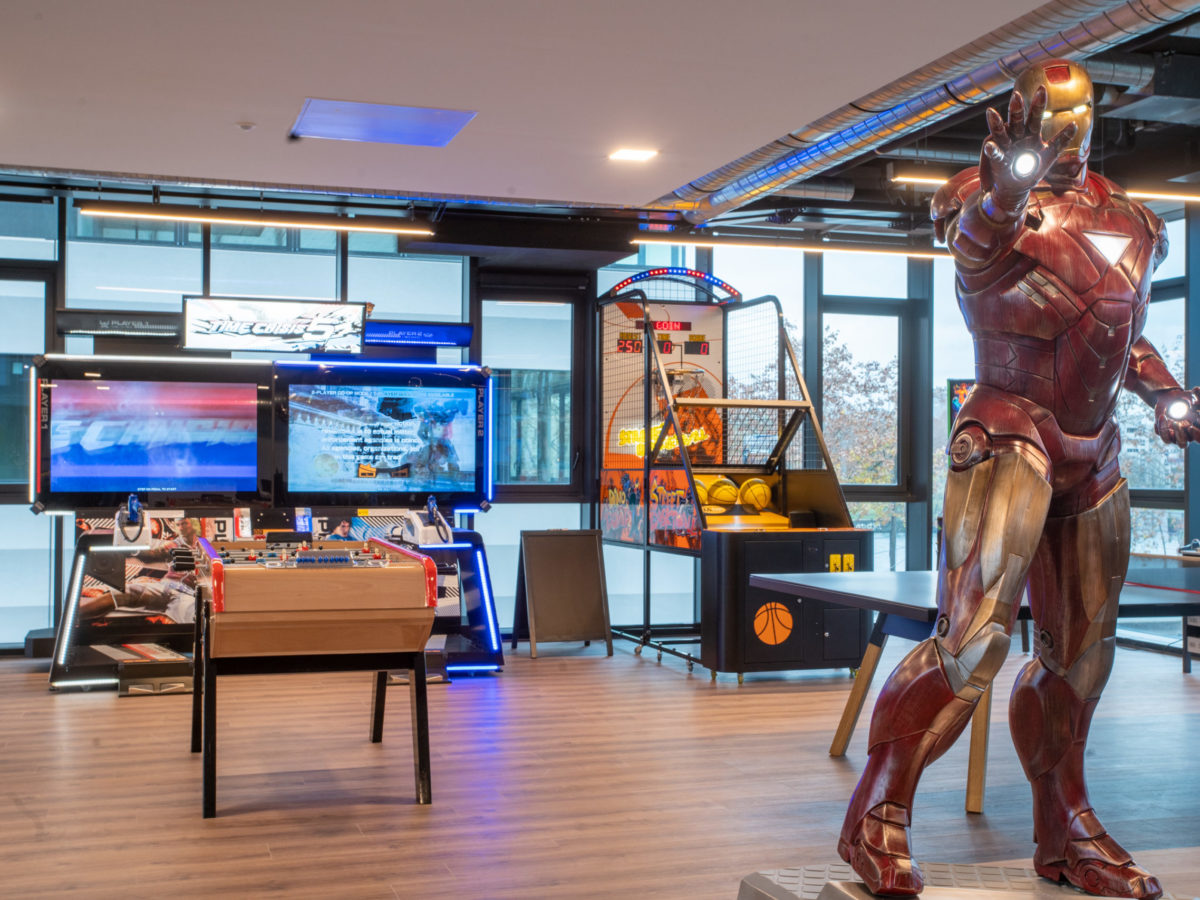 Locaux Soluxan - espace jeux Open-space